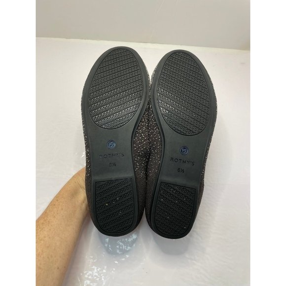 Rothy's Black and Gray Flats - Picture 7 of 9